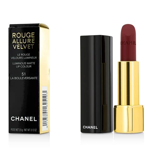 rouge allure velvet 51 la bouleversante|rouge allure velvet shades.